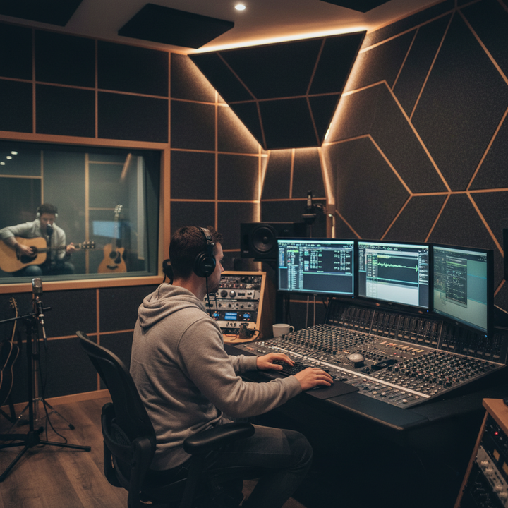 Premium Acoustic Rubber Wall Tile - 20mm Thick, Eco-Friendly, High-Performance Noise Reduction Solution for Homes and Offices