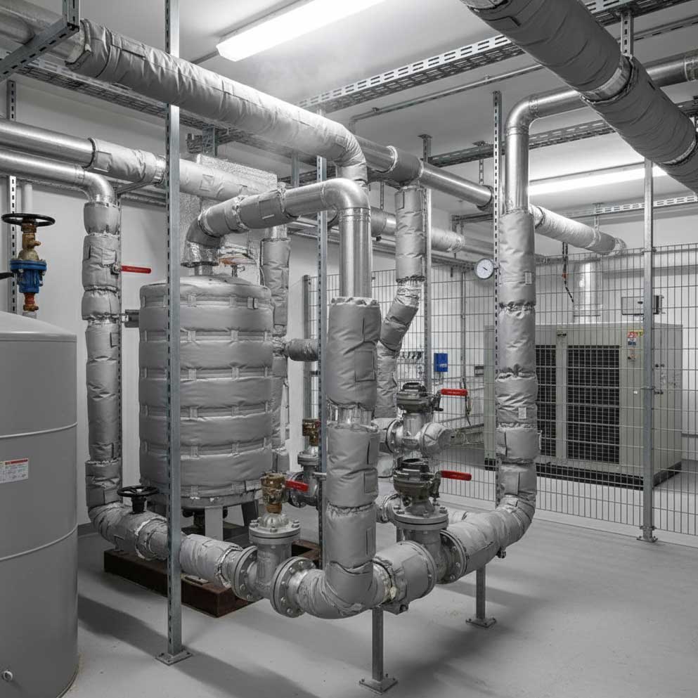 Premium Removable Thermal Insulation Jackets for Pipework and Industrial Equipment with Energy-Saving Features & Durable Construction