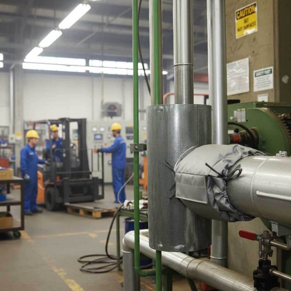 Premium Removable Thermal Insulation Jackets for Pipework & Industrial Equipment with Energy-Saving Features & Durable Construction