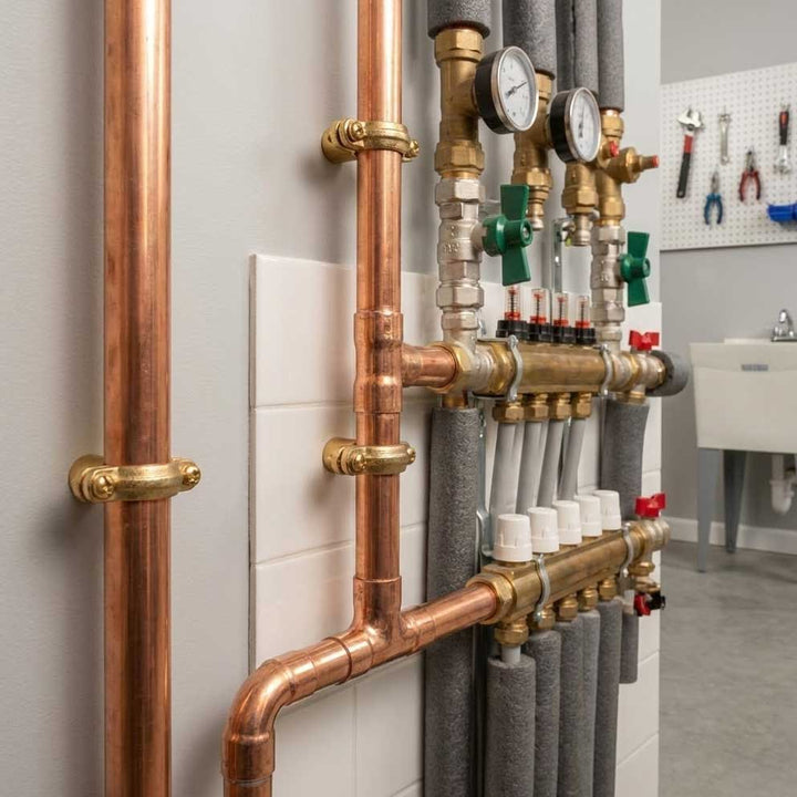 Premium Brass Munsen Rings for Copper Pipework - Durable, Corrosion Resistant, and Versatile Support Solution