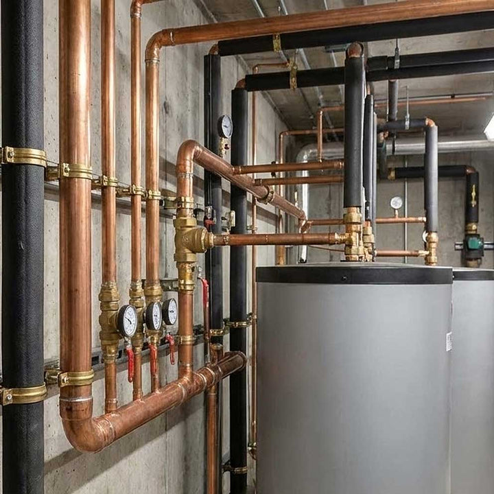 Premium Brass Munsen Rings for Copper Pipework - Durable, Corrosion Resistant, and Versatile Support Solution