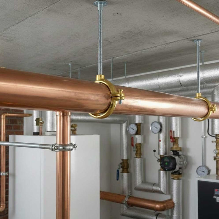 Premium Brass Munsen Rings for Copper Pipework - Durable, Corrosion Resistant, and Versatile Support Solution