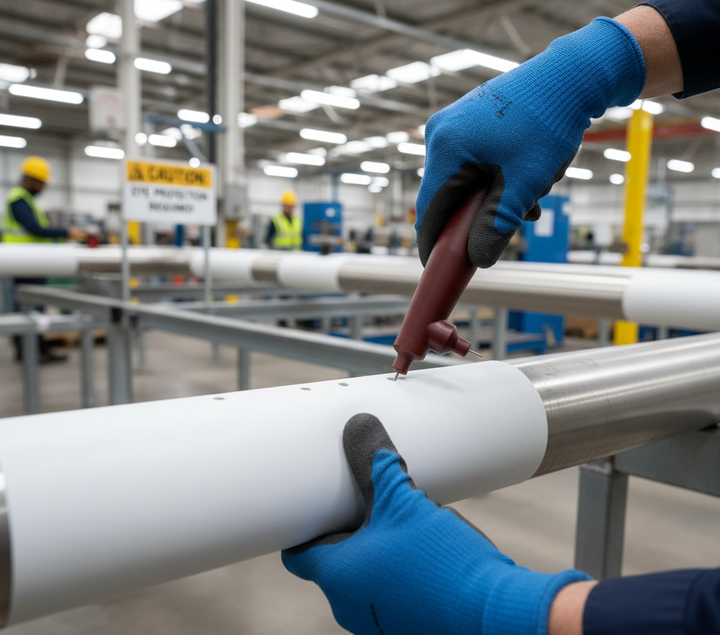 Premium Heavy Duty Bradawl Tool for Quick Rivet Insertion and Secure Installation of Insulation Fittings