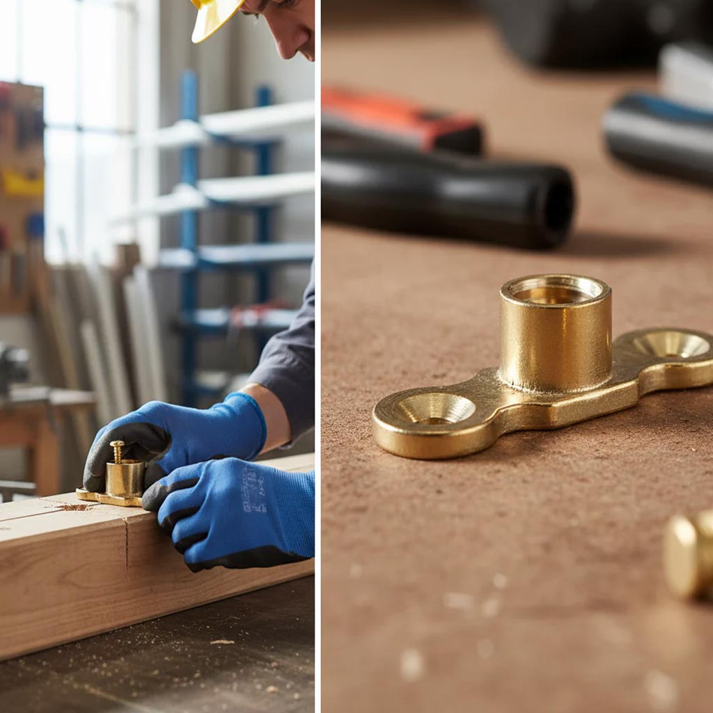 Premium Heavy Duty Backplates for Secure Pipe Fixing Solutions with Various Material Options