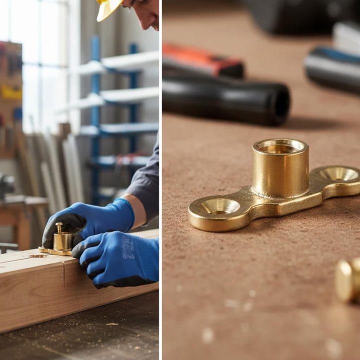 Premium Heavy Duty Backplates for Secure Pipe Fixing Solutions with Various Material Options