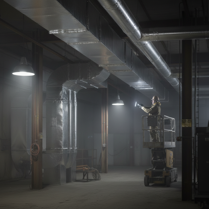 Premium Self-Adhesive Cold Weather Foil Tape for HVAC Applications with High-Tack Adhesion and Versatile Width Options