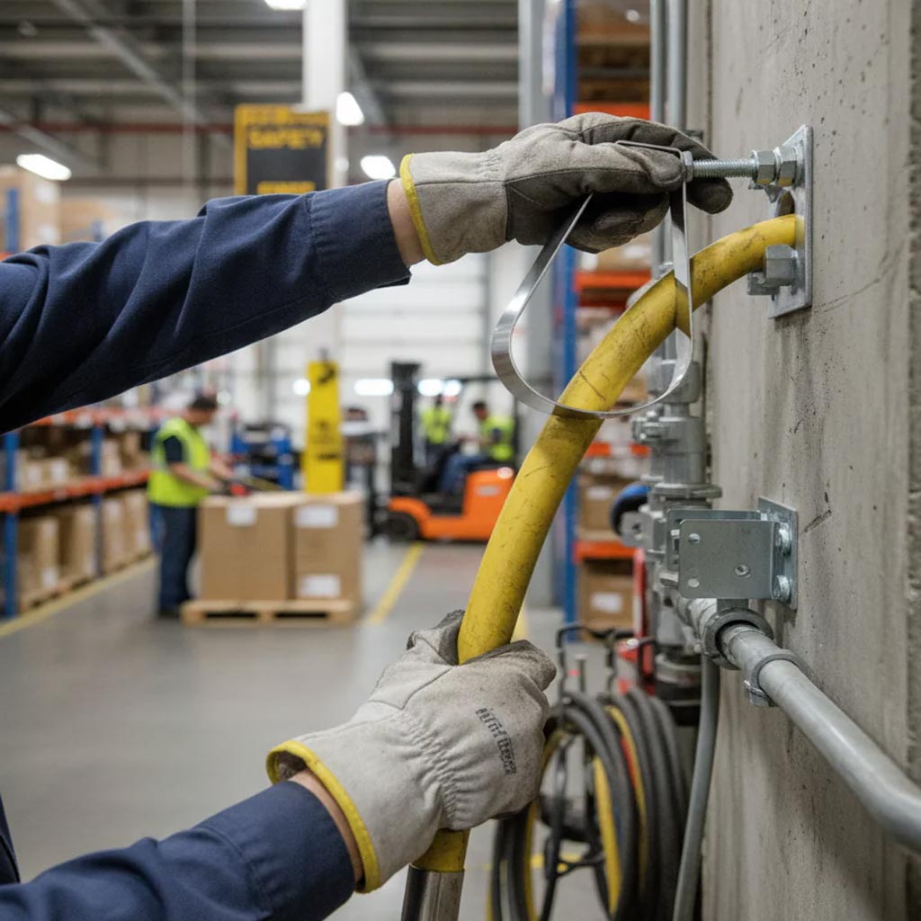 Premium Heavy Duty Filbows Clamp for Fire Sprinkler Systems - LPCB Approved with Cold-Rolled Steel Construction and Secure Pipe Fixing