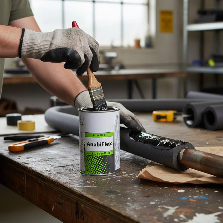 Premium Nitrile Insulation Adhesive - Strong Vapour-Proof Bond for HVAC Systems, Easy Application, Quick Curing, Multiple Sizes Available