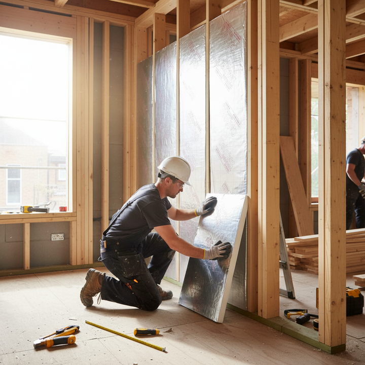 High-Performance PIR Board Insulation 25mm-100mm - Durable Thermal Solution for Energy Efficiency in Residential and Commercial Applications