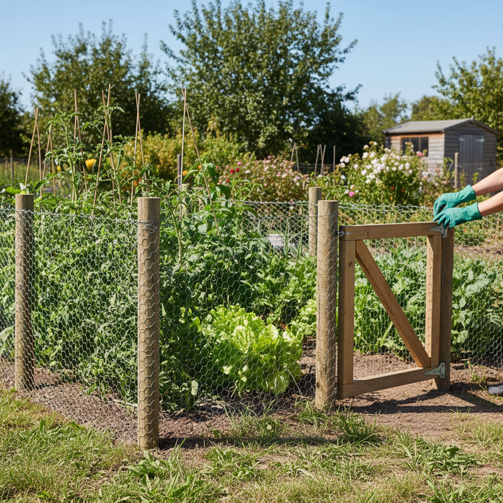 Premium Heavy Duty Hexagonal Wire Netting 50m x 900mm - Triple Twisted Galvanised Steel for Maximum Strength and Durability