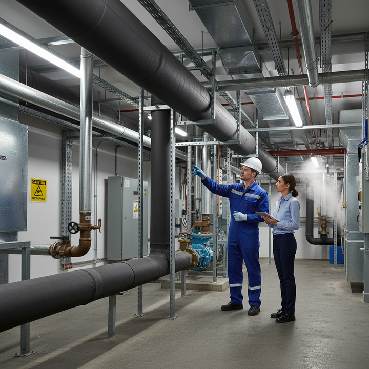 Premium High-Performance Nitrile Plain Class O Flat Sheet Insulation for HVAC and Plumbing Applications