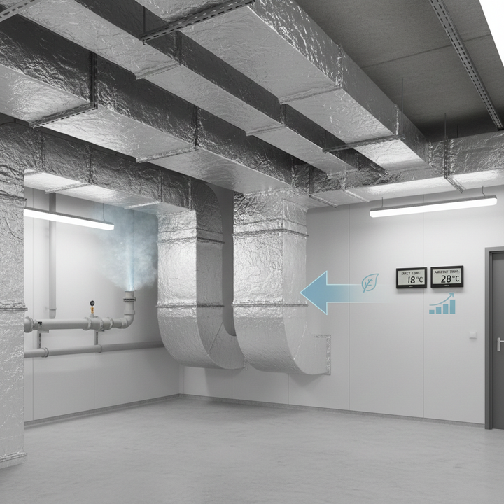 Premium Heavy Duty Mineral Wool Ductwrap Insulation - Non-Combustible, Flexible, and Fire-Resistant for HVAC Systems