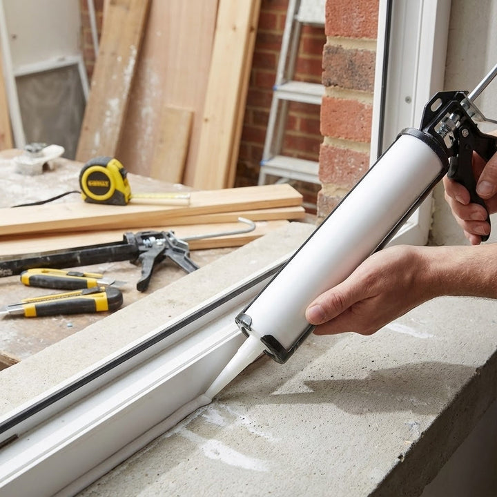 High-Performance Silicone Sealant for Versatile Applications, Fast-Curing, Weather-Resistant, and Permanently Flexible