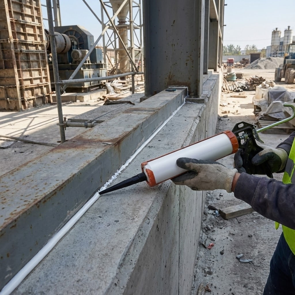 High-Performance Silicone Sealant for Versatile Applications, Fast-Curing, Weather-Resistant, and Permanently Flexible