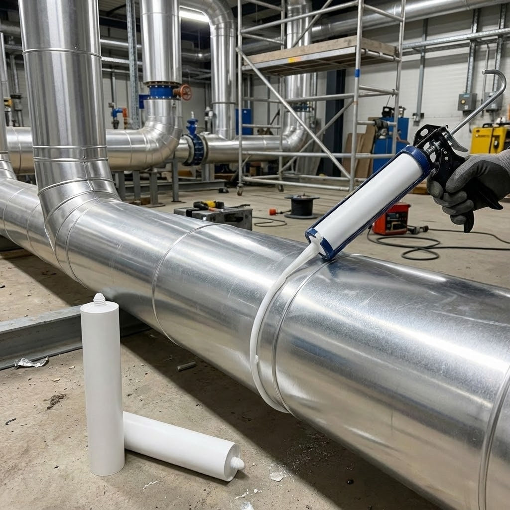 Premium Butyl-Based Sealant - Flexible, Fire-Resistive, Ideal for Insulation and Metal Jacketing