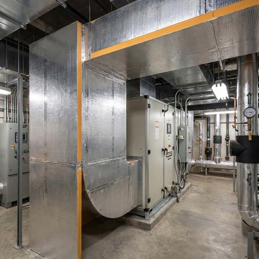 Premium Thermal Insulation Phenolic Ductboard for HVAC Ductwork - Exceptional Fire Safety and Energy Efficiency