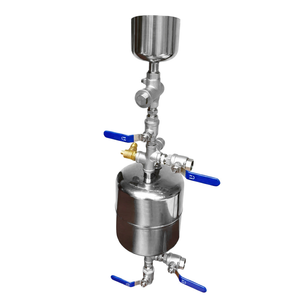 Premium Stainless Steel Dosing Pot for Chemical Treatment in Closed Systems - Durable, Corrosion-Resistant, Easy Installation