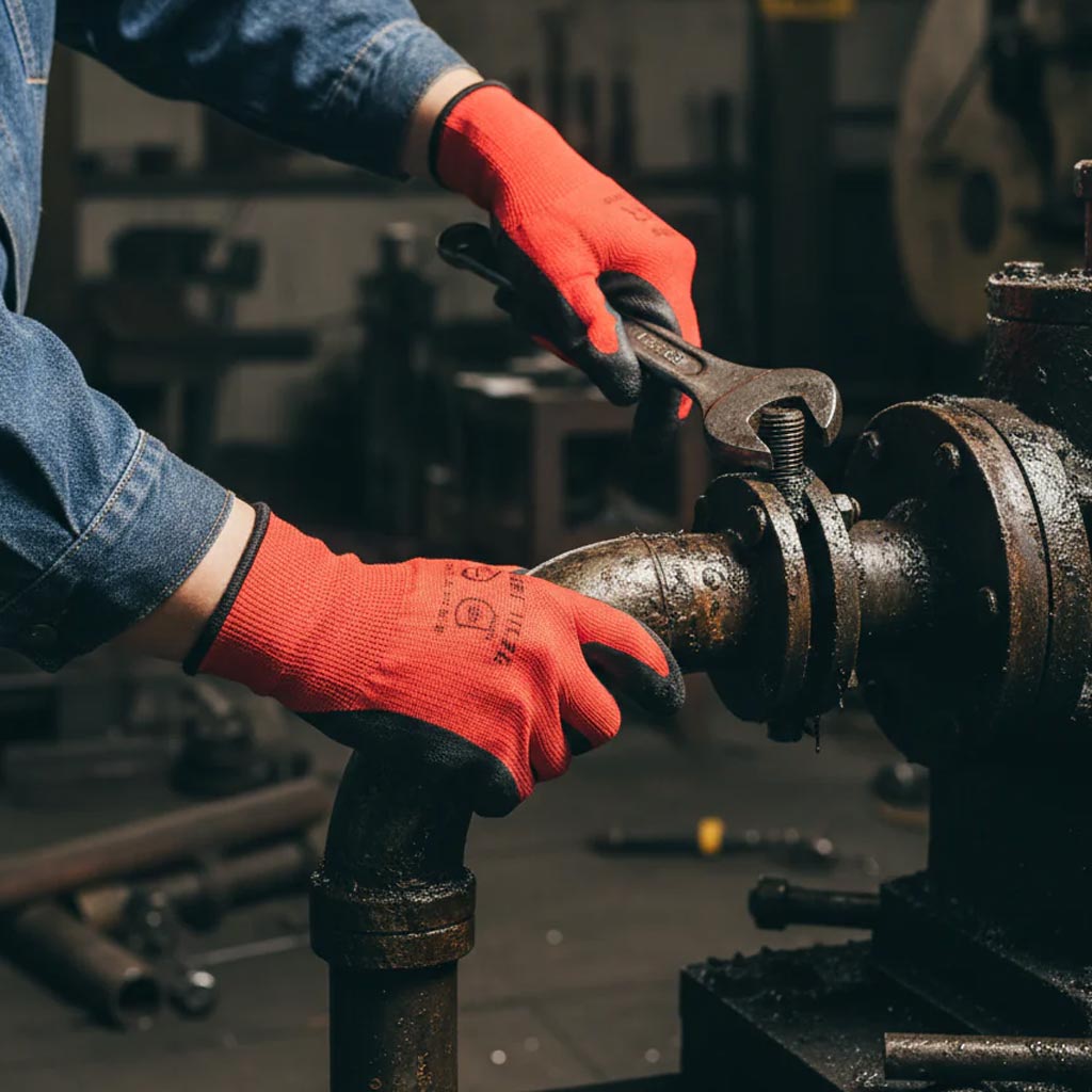 Premium High-Performance Gloves with Latex X-Dura Coating for Exceptional Dexterity and Grip in Wet and Dry Conditions