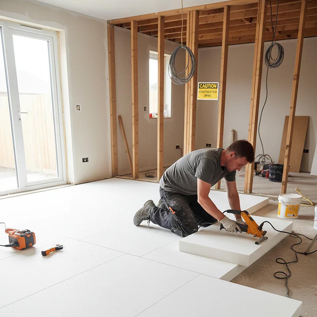 Premium Expanded Polystyrene (EPS) Floor Insulation Board for Enhanced Thermal Efficiency and Structural Integrity