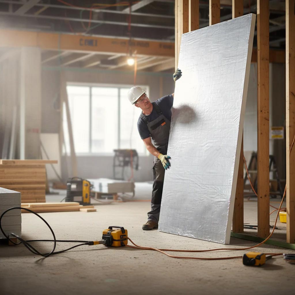 Premium High-Performance PIR Insulation Boards 1200mm x 1200mm for Energy Efficiency in Residential and Commercial Applications