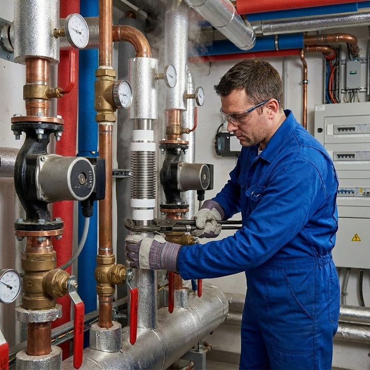 Premium Screwed Axial Bellow for Steel & Copper Pipe Systems - Enhanced Flexibility and Pressure Control