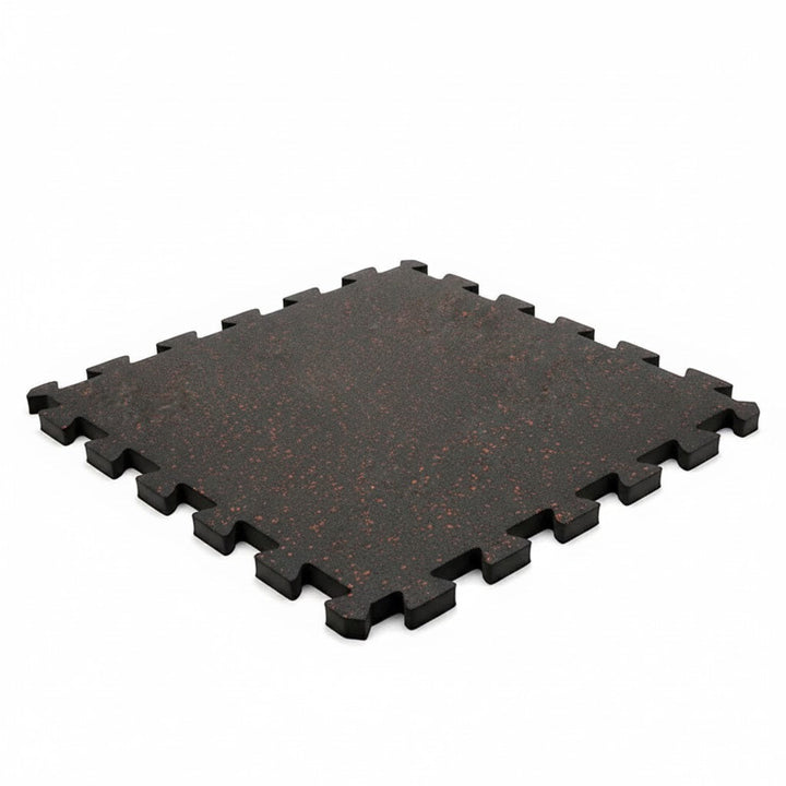 Premium 8mm High-Performance Rubber Gym Flooring with Red Flecks – Durable, Slip-Resistant, and Noise-Reducing Full Roll Coverage