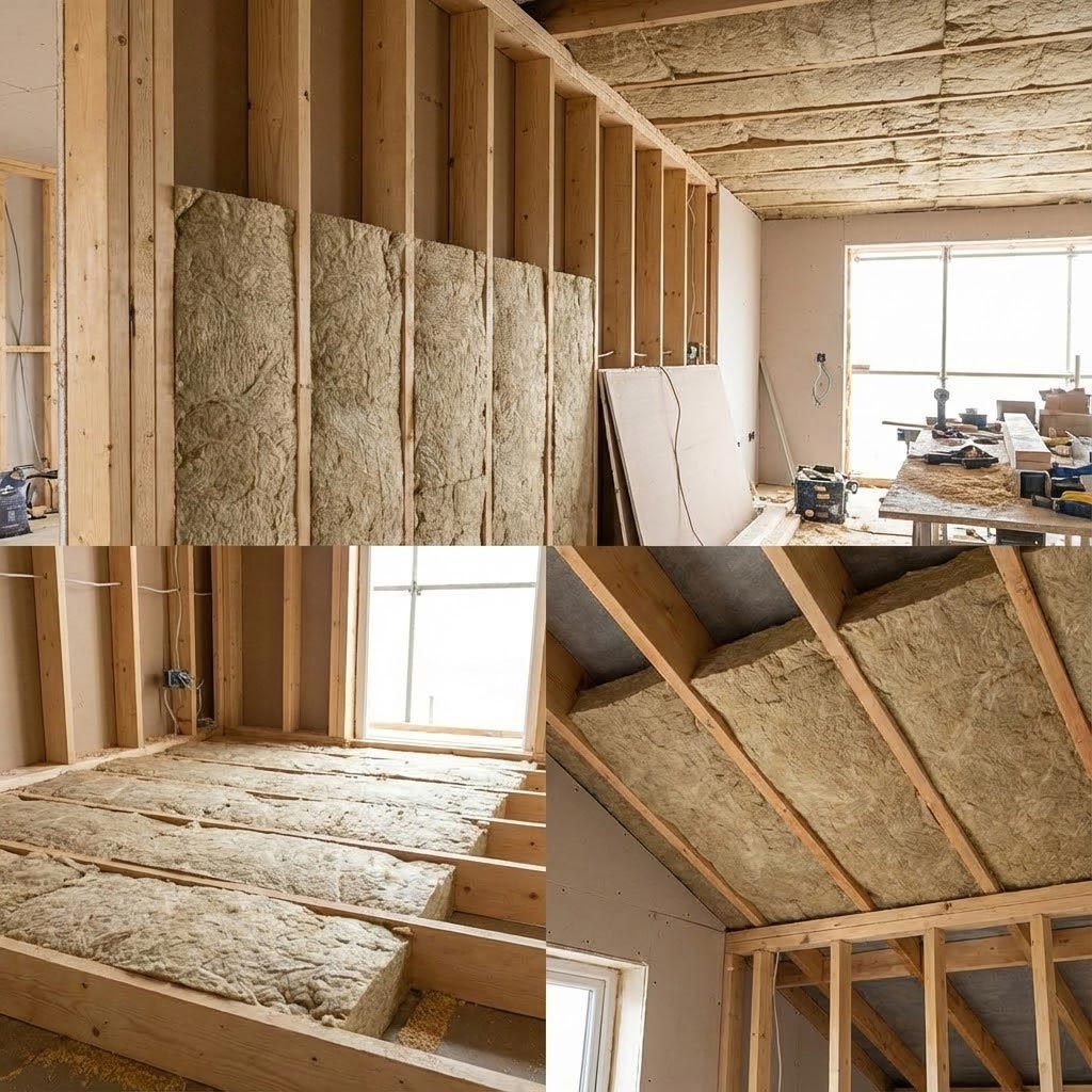 Premium Flexible Glass Mineral Wool Insulation Slab 35 for Thermal and Acoustic Performance - 400mm & 600mm Widths