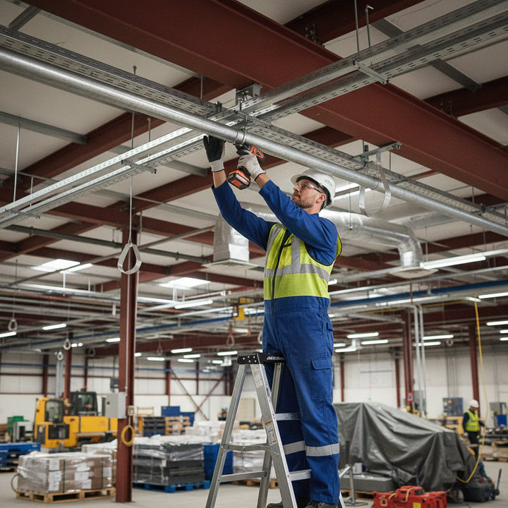 Premium Heavy Duty Filbows Clamp for Fire Sprinkler Systems - LPCB Approved with Cold-Rolled Steel Construction and Secure Pipe Fixing