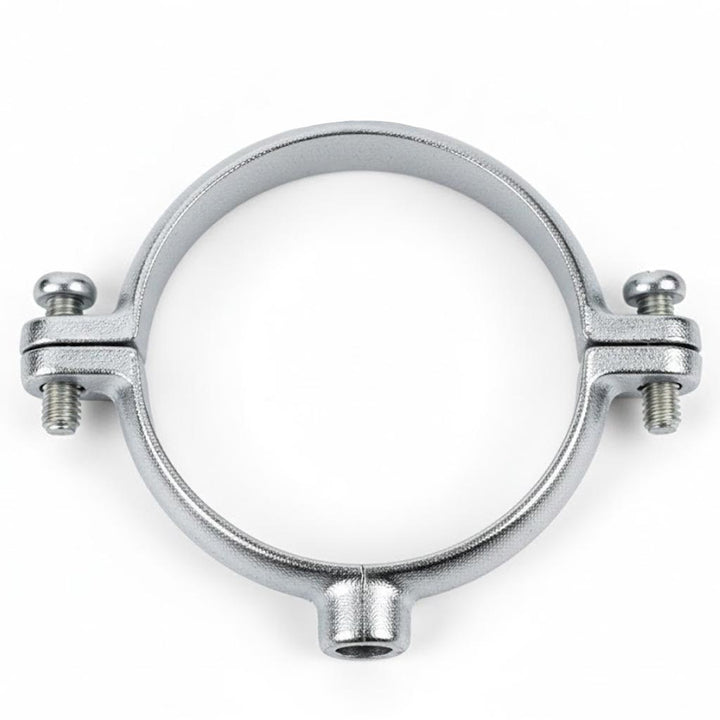 Premium Chrome Munsen Ring Pipe Supports for Copper Pipework - Durable and Strong Design for Secure Installation