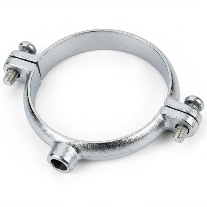 Premium Chrome Munsen Ring Pipe Supports for Copper Pipework - Durable and Strong Design for Secure Installation