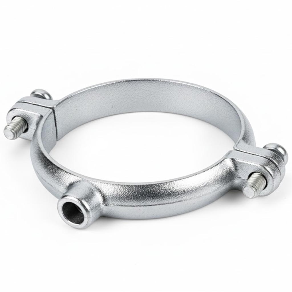 Premium Chrome Munsen Ring Pipe Supports for Copper Pipework - Durable and Strong Design for Secure Installation