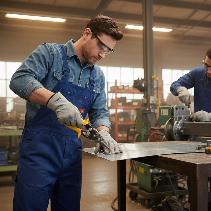 Premium High-Performance Aviation Snips for Precision Cutting with Durable Molybdenum Steel Blades and Ergonomic Grips