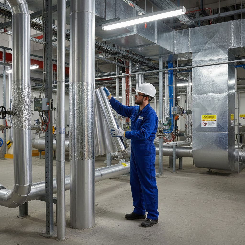 High-Performance Pure Aluminium Foil Insulation Roll for Corrosion Prevention in Industrial Applications