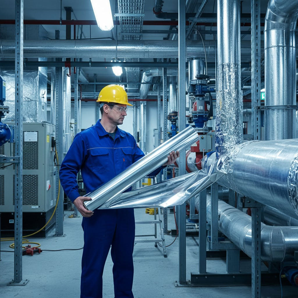 High-Performance Pure Aluminium Foil Insulation Roll for Corrosion Prevention in Industrial Applications