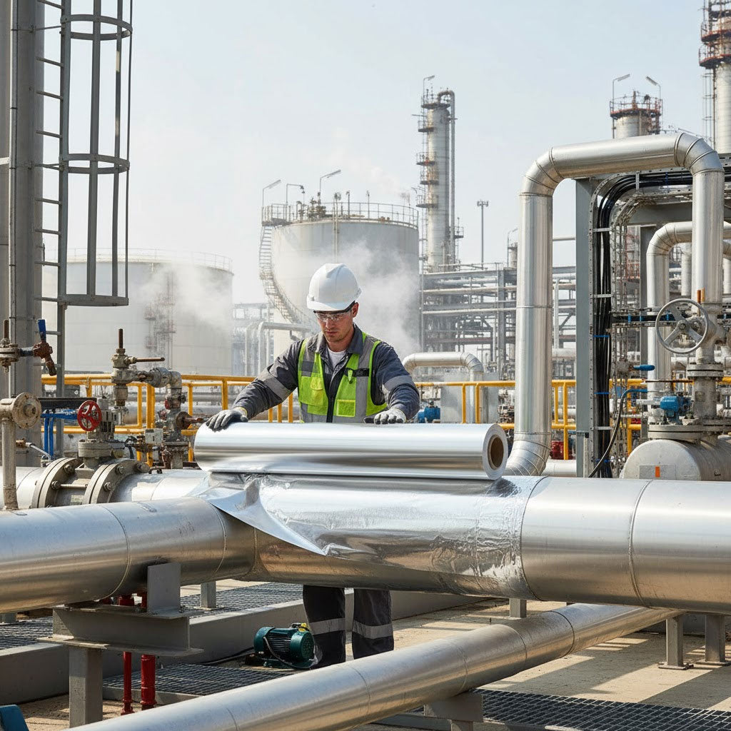 High-Performance Pure Aluminium Foil Insulation Roll for Corrosion Prevention in Industrial Applications