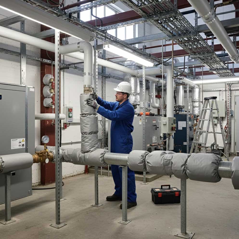 Premium Removable Thermal Insulation Jackets for Pipework and Industrial Equipment with Energy-Saving Features & Durable Construction