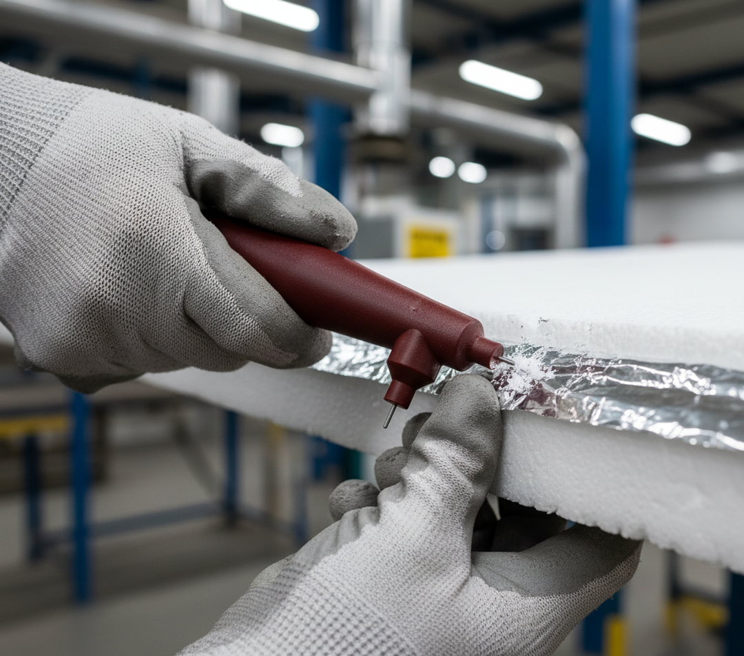 Premium Heavy Duty Bradawl Tool for Quick Rivet Insertion and Secure Installation of Insulation Fittings