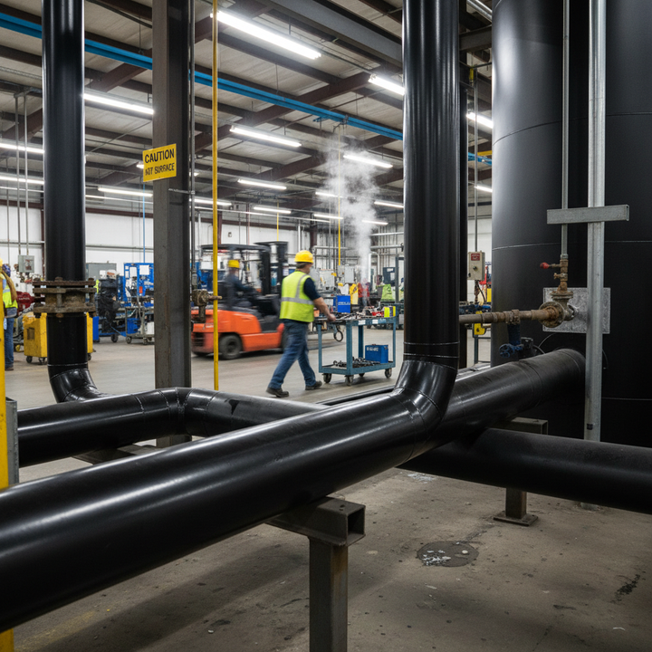 Premium Self-Adhesive Insulation Cladding for Ductwork and Pipe Systems - High-Performance Moisture Protection