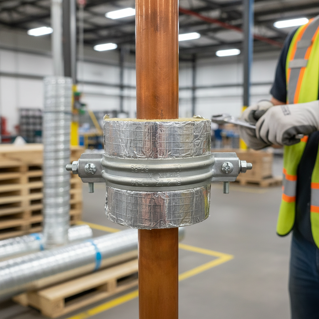 High-Performance Mineral Wool Pipe Supports for Thermal Insulation and Fire Resistance, Operating from 0°C to 650°C