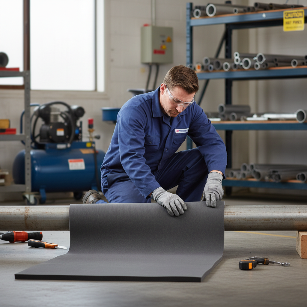 Premium High-Performance Nitrile Plain Class O Flat Sheet Insulation for HVAC and Plumbing Applications